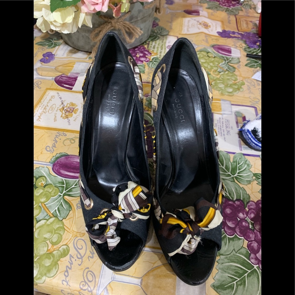 Gucci Black Heels